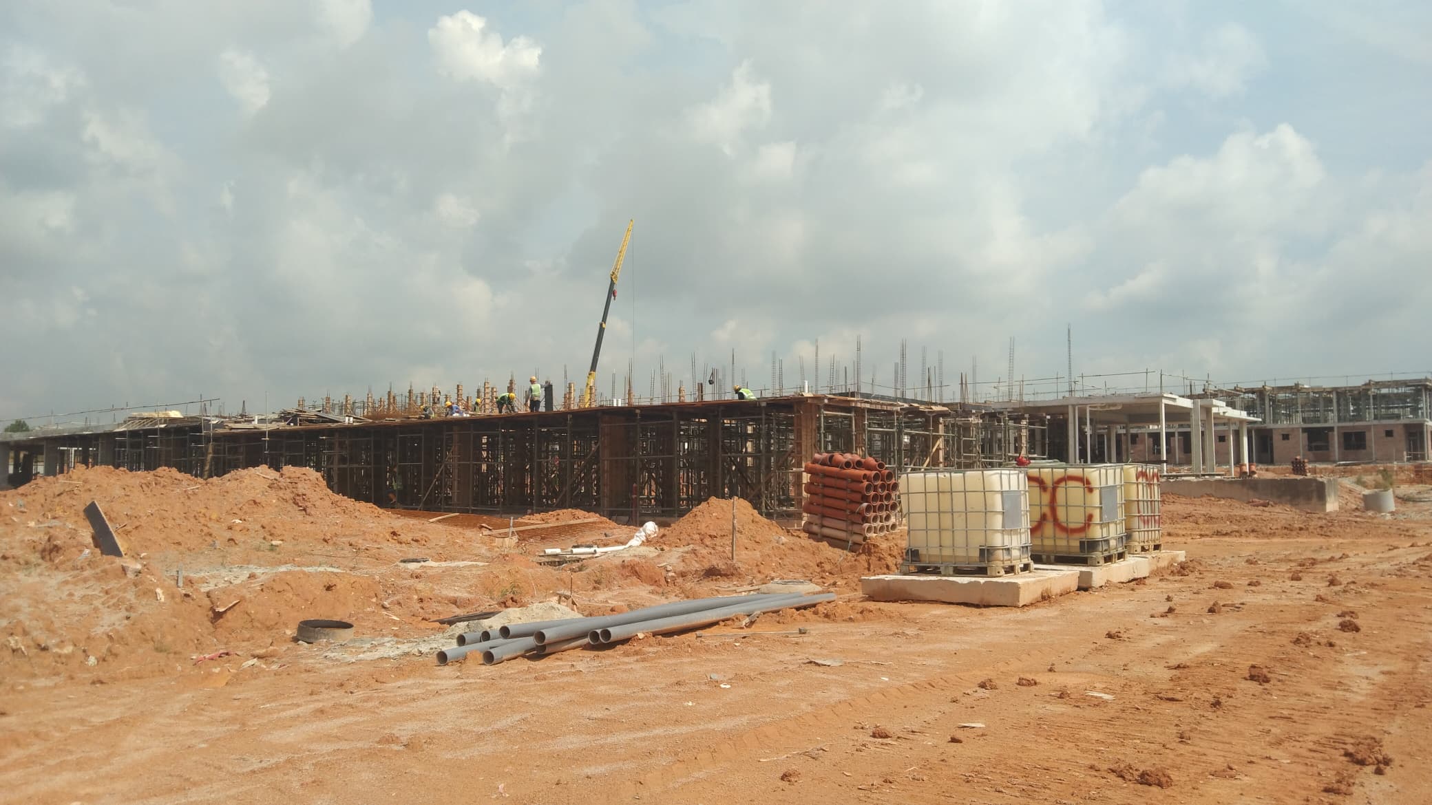 Site progress as of 01/07/2025