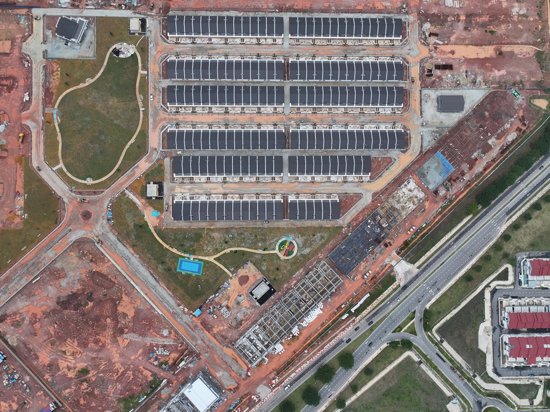 Setia Suria - The Drains Serving the Said Building Work in Progress as at August 2026.