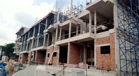 Duta Villa 3 ​Site Progess as at 23 Jun 2025 - The Walls of the Said Building. 