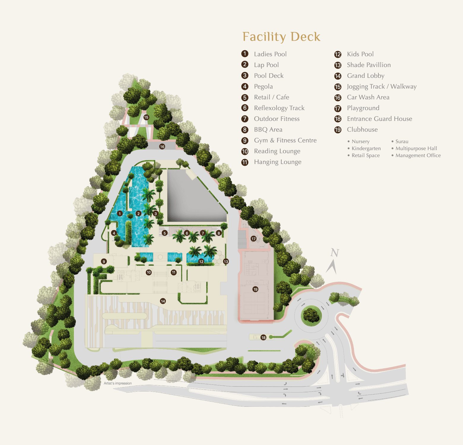 Setia Seraya Facilities Plan