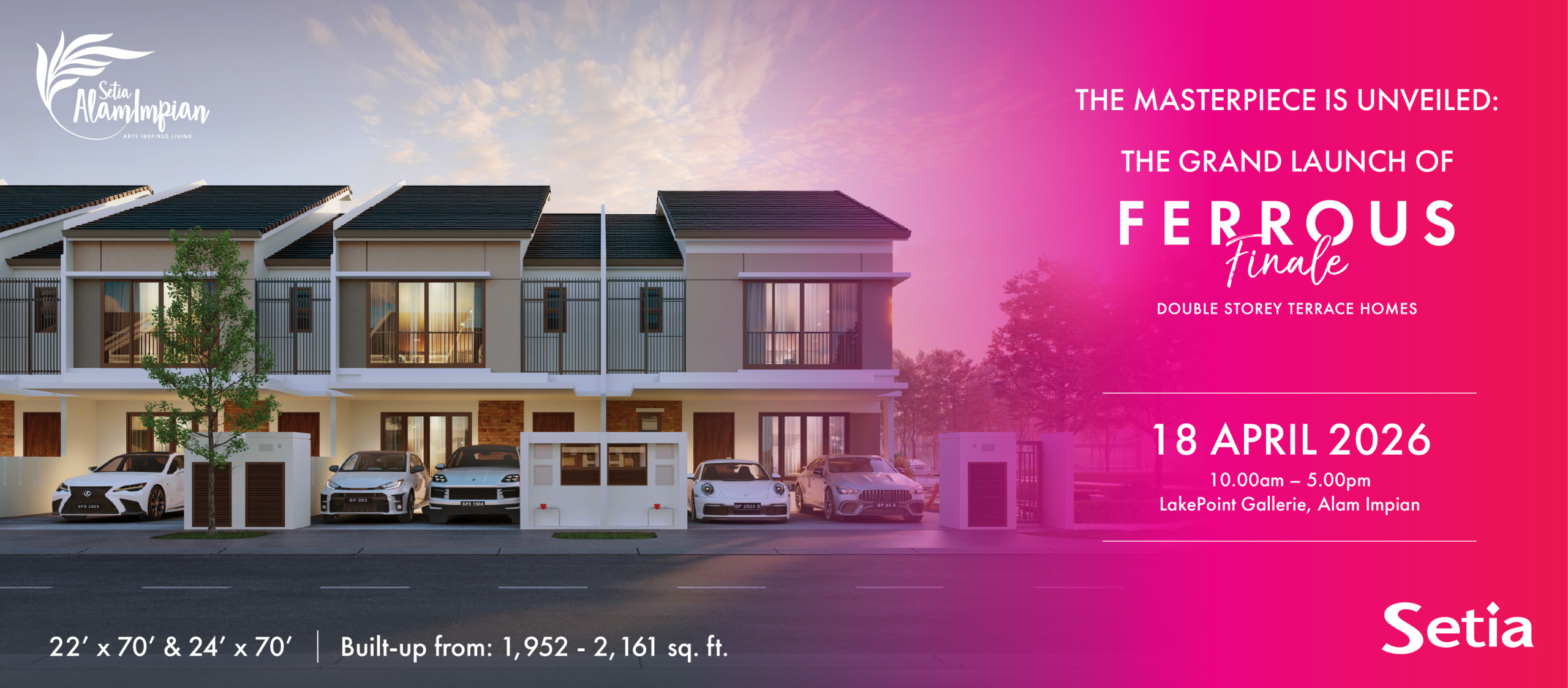 Ferrous Finale - 2 Storey Terrace