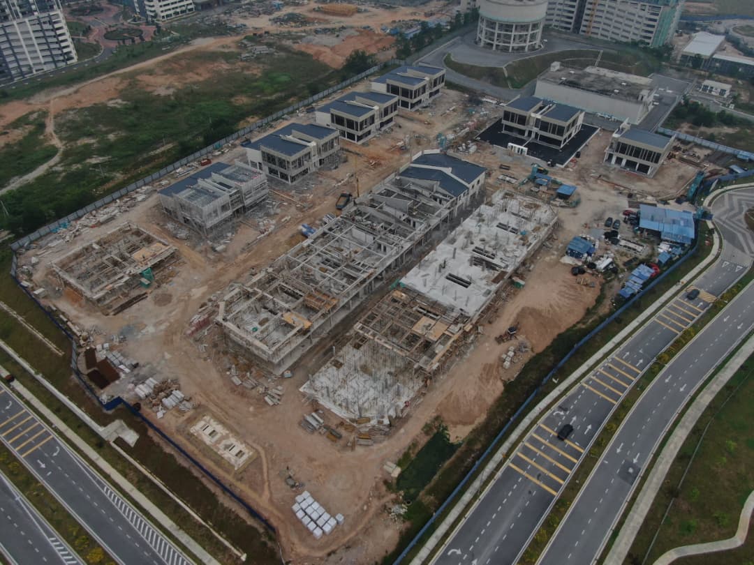 Stage 3(b) the reinforced framework of the said property in progress as of 21 October 2026