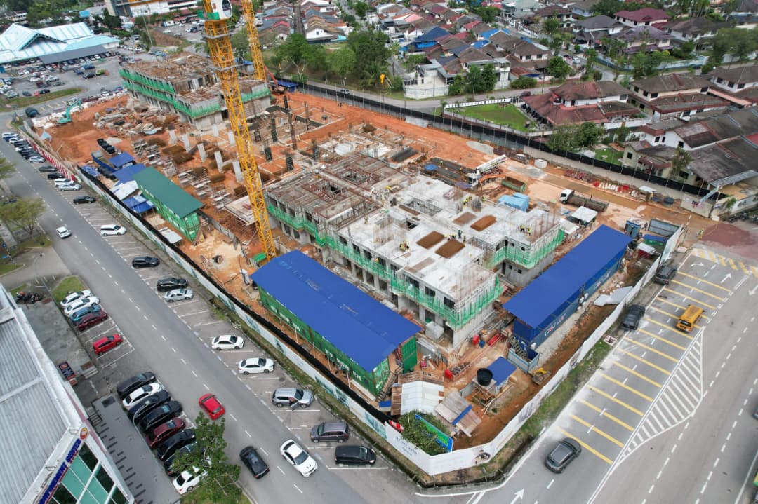 The work below ground level of the said building comprising the said parcel including foundation of the said building update as at 01/03/2026