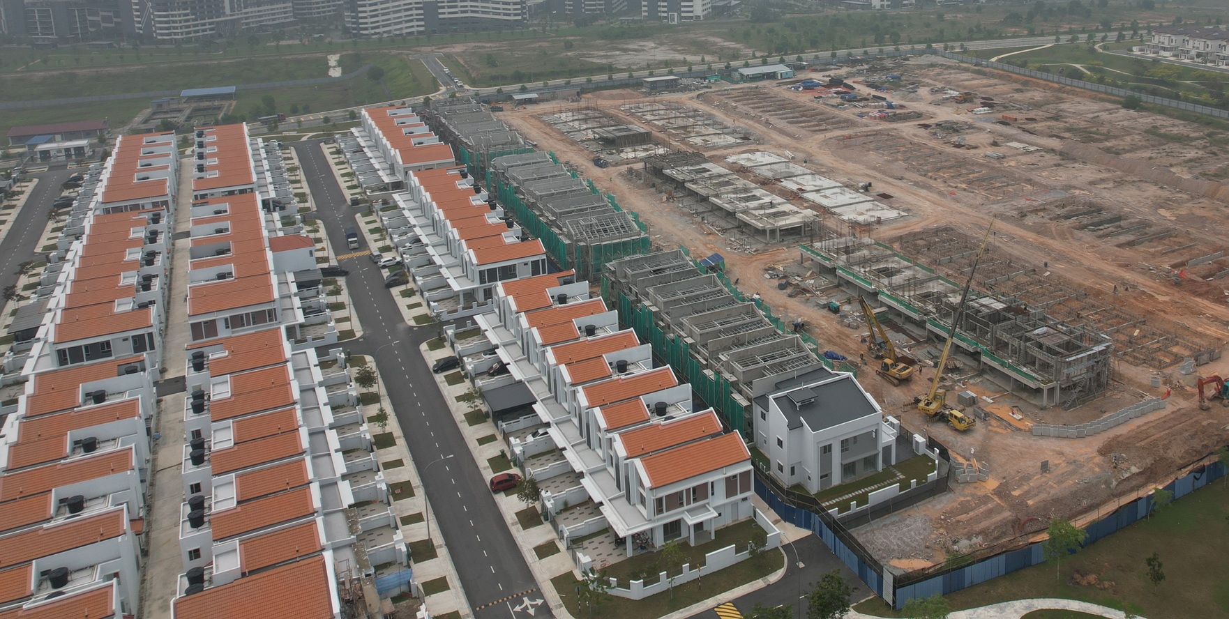 Stage 2(b) the structural framework of the said building in progress as of 21 October 2026
