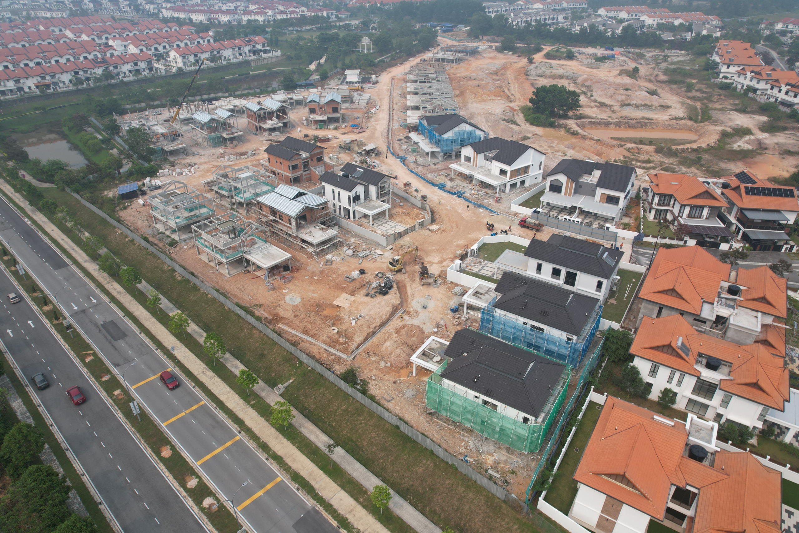 Stage 2(b) the structural framework of the said building in progress as of 21 October 2026