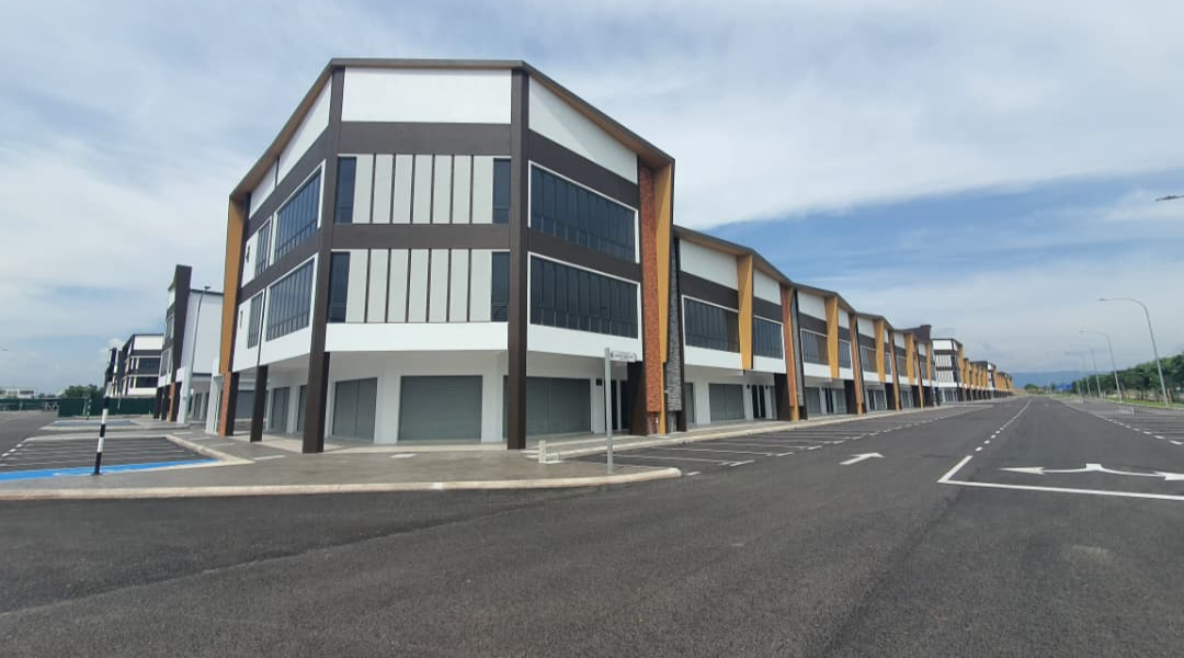 The roads serving the said Property in progress as of 22 Feb 2026