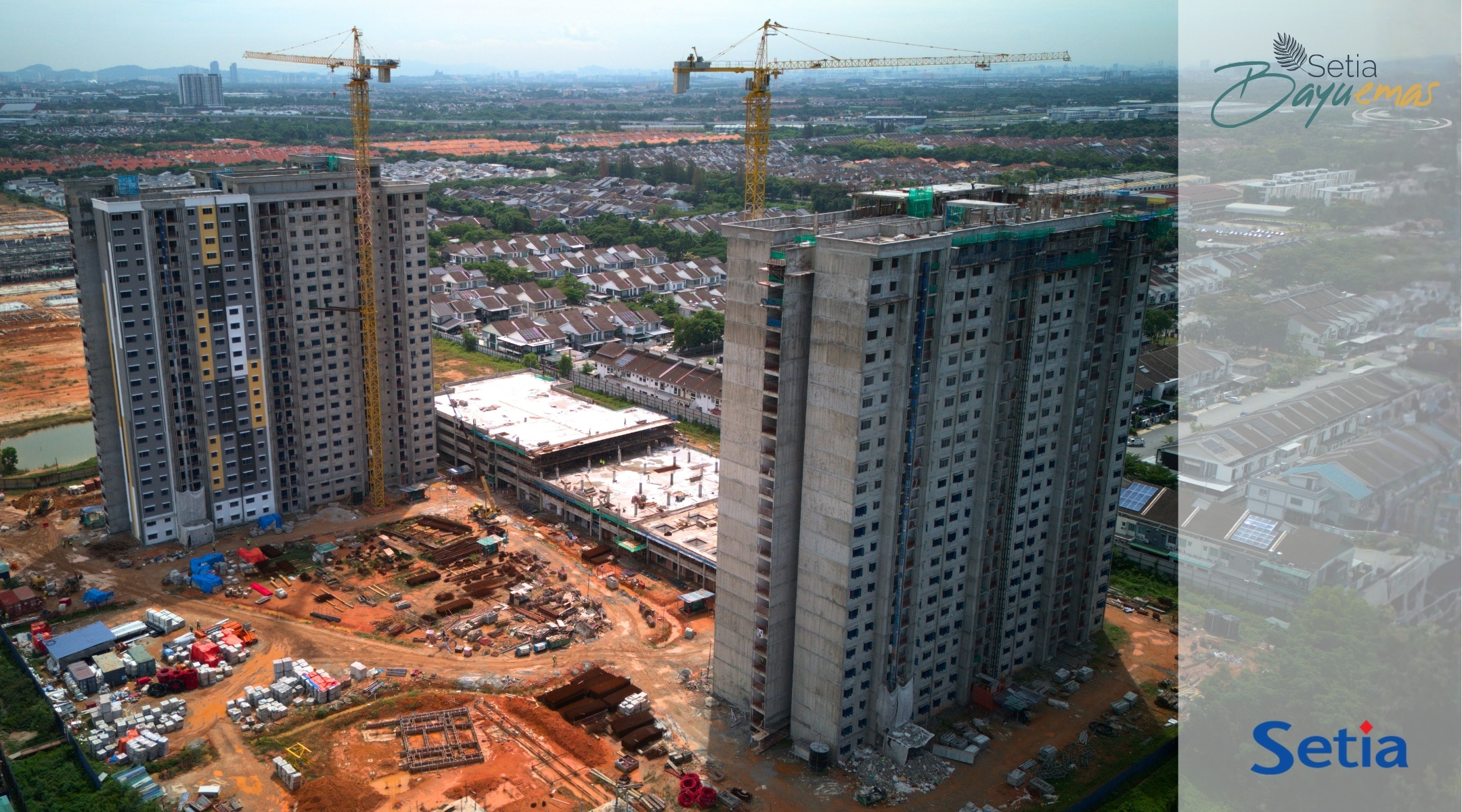 Pangsapuri Bayu Impian as at 22/5/2026 - Stage 2 (b) and (c) - The structural framework and walls of the said building are currently in progress.