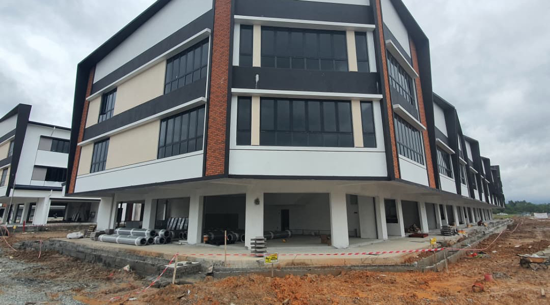 The drains serving the said Property in progress as of 22 Dec 2025