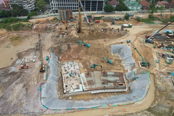 Progress as of September 2026 – Basement 2 Slab is in progress