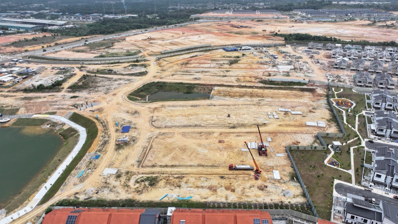 Phase A6-06 Casa D'Arcadia - Piling work in progress 3 Feb 2026.