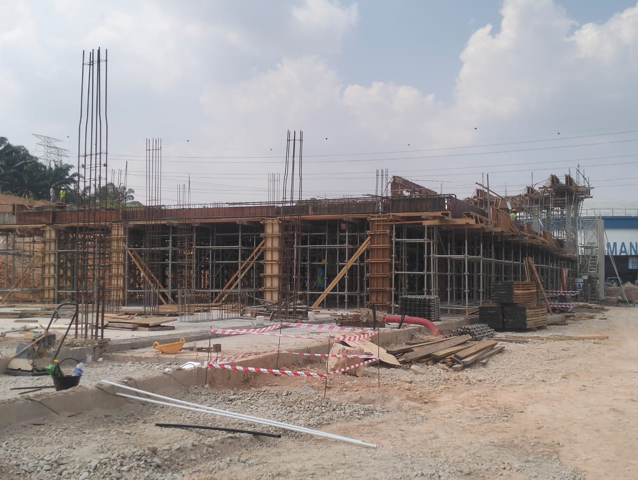 Structural works in progress as at 24/08/2026
