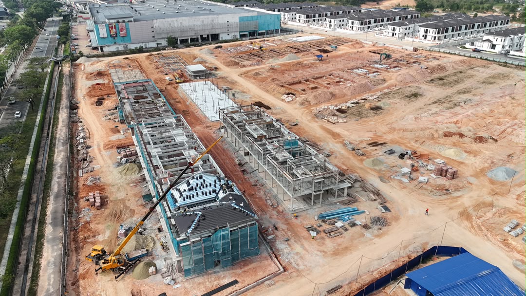 Palmwood 4 - Structure work in progress as at 01.09.2026