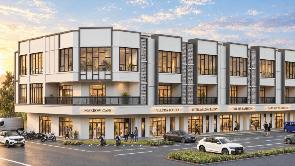 THE POINT – 3 STOREY SHOP OFFICES